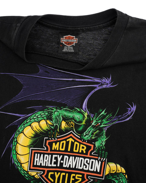 90's Boxy Harley Tee - Large