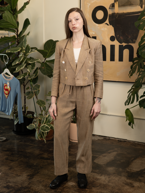 1980s Double-Breasted Suit