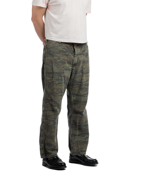 80's Tiger Stripe Utility Trousers - 36" x 28"