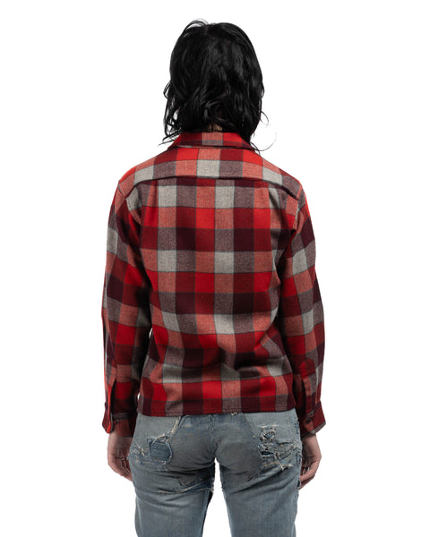 50's Pendleton Plaid Loop Collar - Small