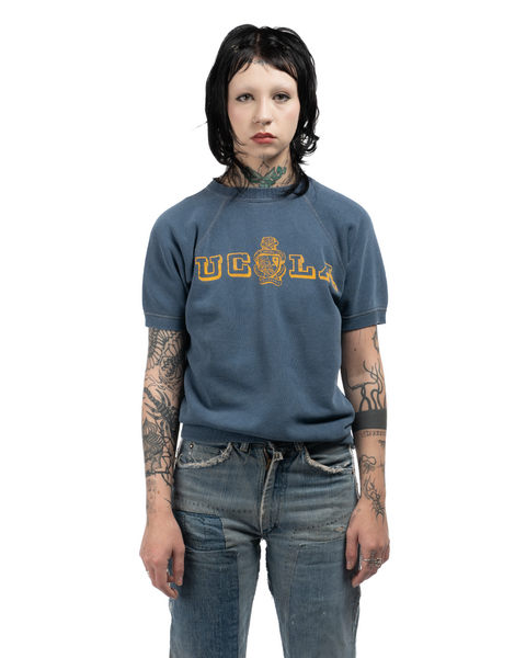 50's UCLA Short Sleeve Sweatshirt - Medium