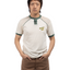 70's Champion Mesh Henley Tee - Medium