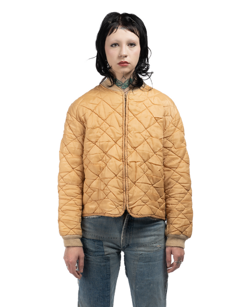 60's Quilted Liner Jacket - Medium