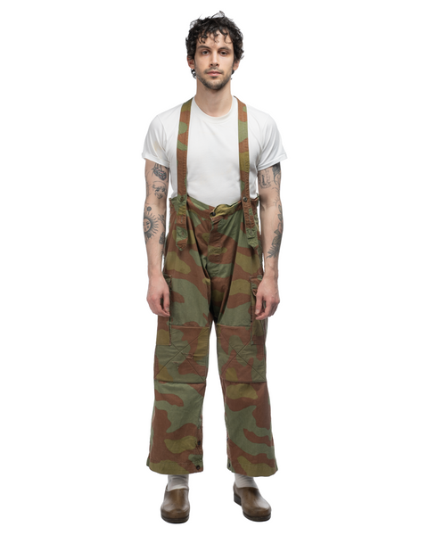 70's Euro Camo Bib Trousers - 40" x 28"
