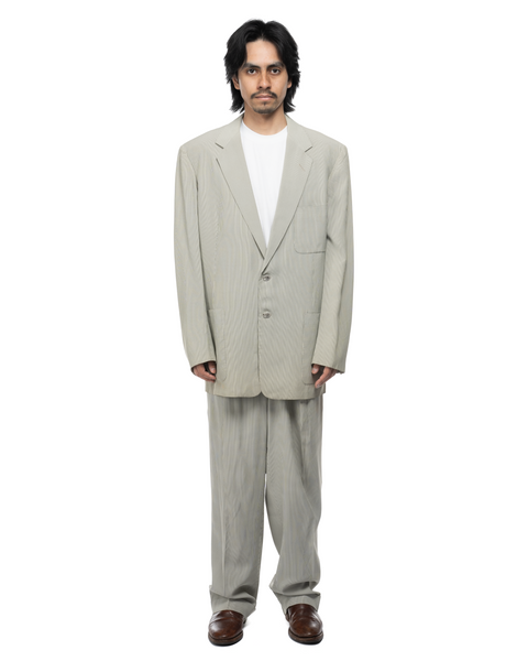 1940s 2 Piece Pleated Pinstripe Suit