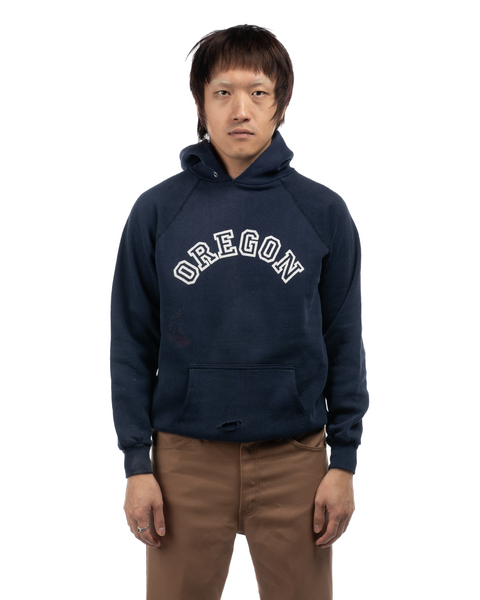 70's Oregon Hooded Sweatshirt - Medium