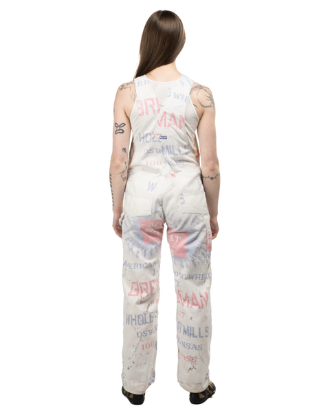 1970s Printed Big Mac Overalls