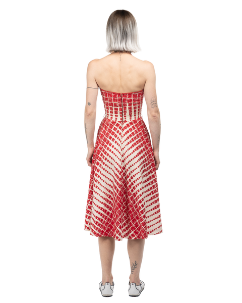 1950s Patterned Dress