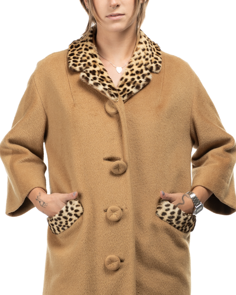 1950s Cheetah Fur Coat