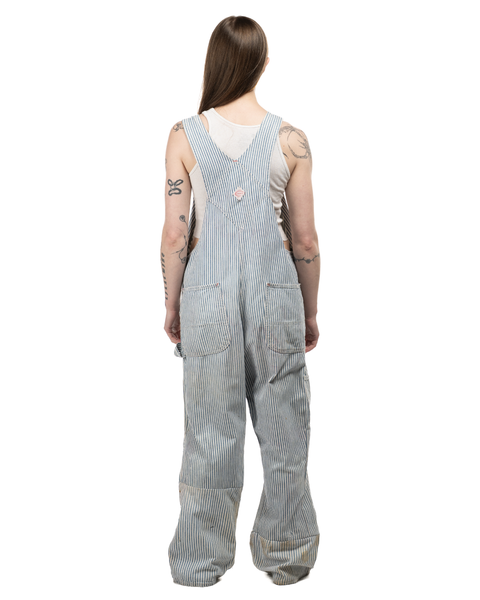 1960s Hickory Stripe Overalls
