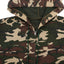 80’s Camo Zip Hoodie - Medium
