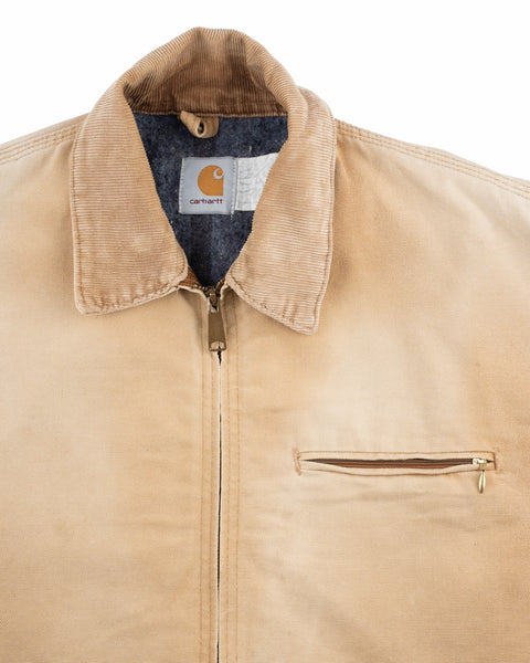 80's Blanket Lined Carhartt Detroit Jacket - XL
