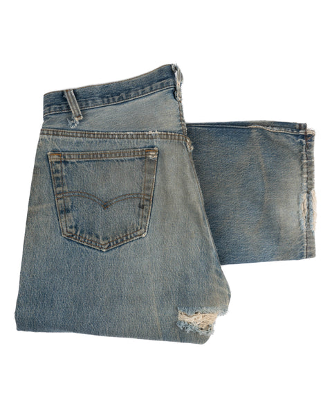 80's Levi's 501 Denim - 34" x 27"