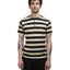 70's Campus Striped Henley Tee - Medium