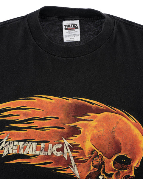 90's Metallica Pushead Cropped Tee - Large
