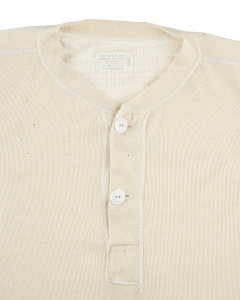 70's Military Henley - Medium