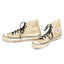 80’s Metallic Gold Converse - M's 9.5 W's 11
