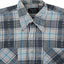 70's Plaid Cotton Shirt - Medium