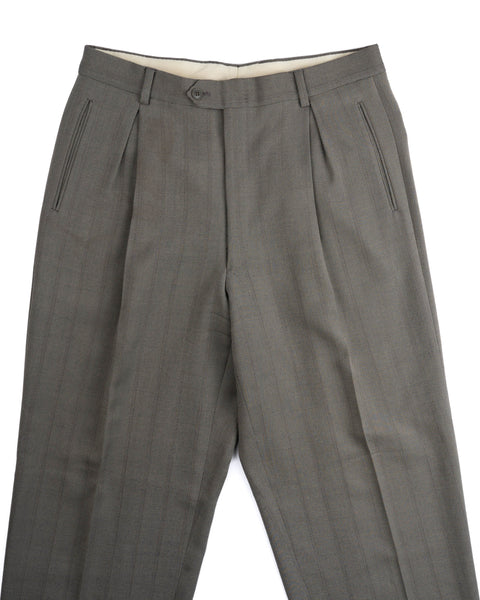 70's Pleated Trousers - 33” x 30”