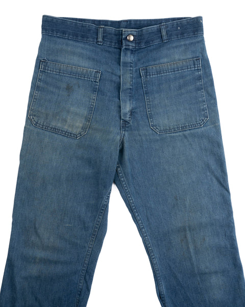 70's Sailor Dungarees - 30" x 29"