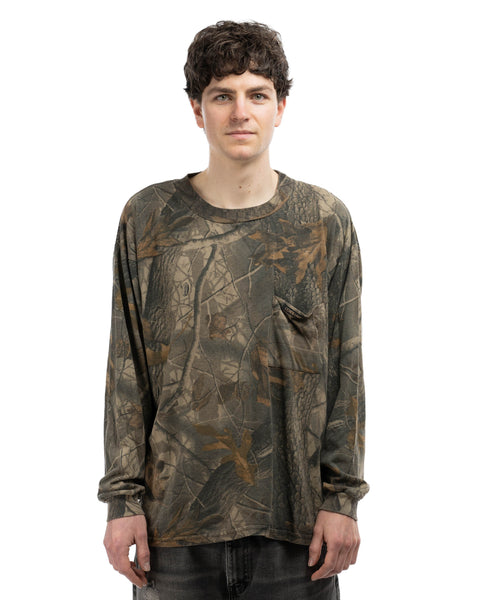 90's Boxy Realtree Long Sleeve Tee - XL