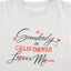 80's Somebody In California Tee - Large