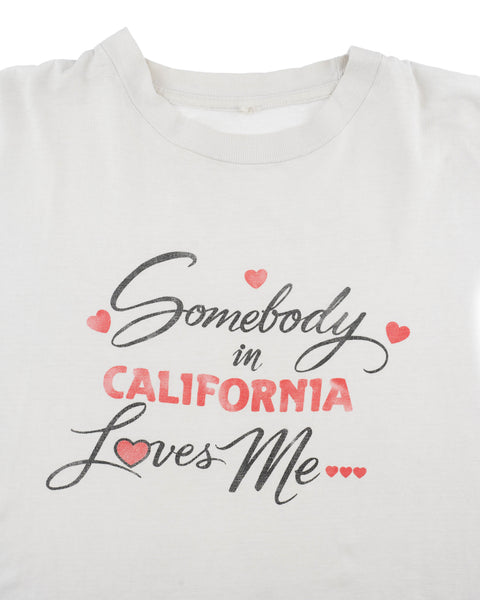 80's Somebody In California Tee - Large