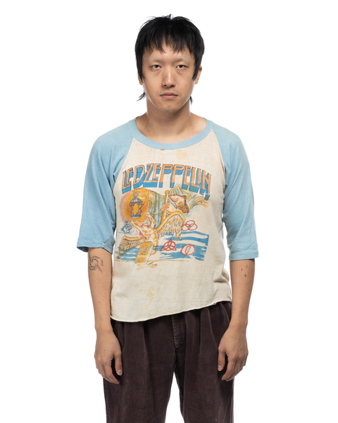 1970s Led Zeppelin Raglan Tee