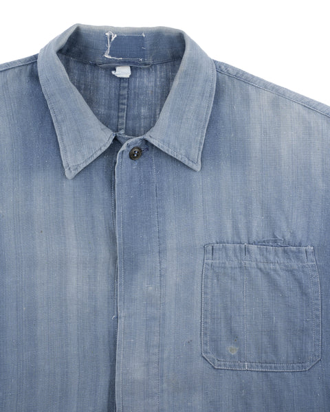 50's Light French Chore Coat - Large