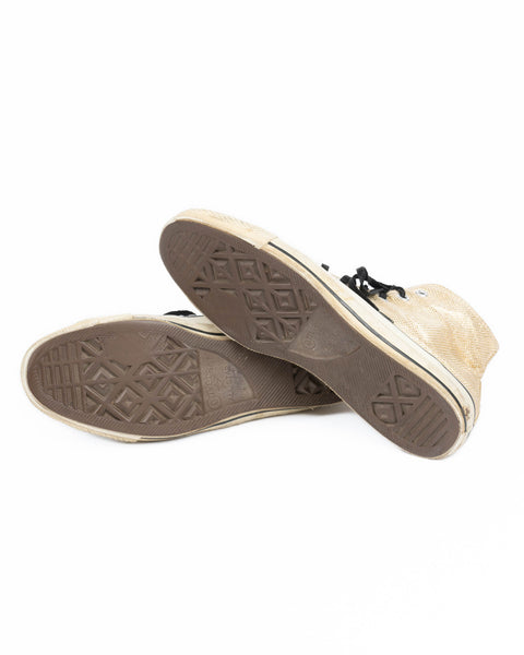 80’s Metallic Gold Converse - M's 9.5 W's 11