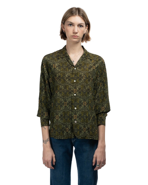 50's Washable Silk Shirt - Small