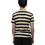 70's Campus Striped Henley Tee - Medium