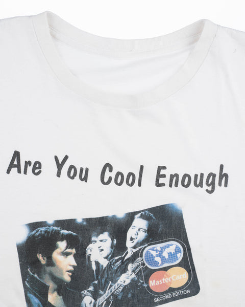 90's Boxy Elvis Mastercard Tee - Medium
