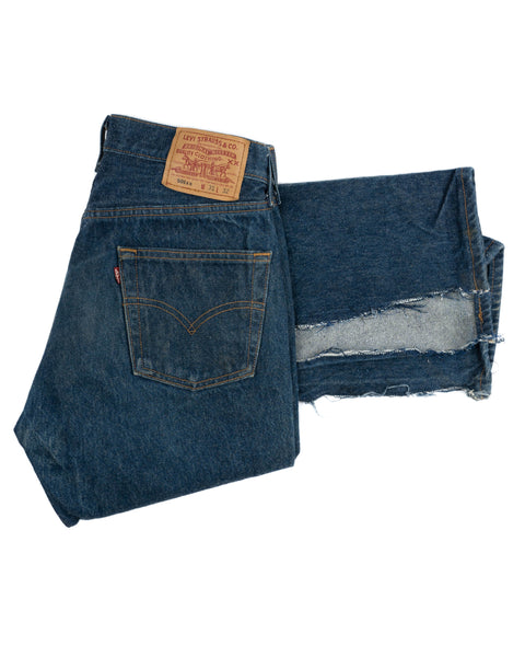 1990s Dark Levi's 501 Denim