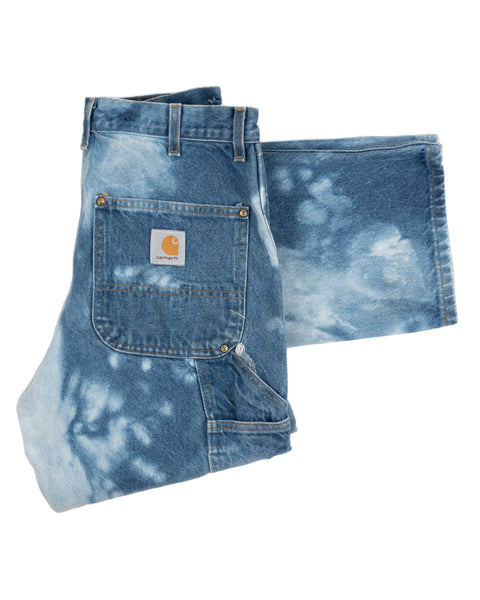 90's Bleached & Thrashed Carhartt Double Knees - 30" x 33"