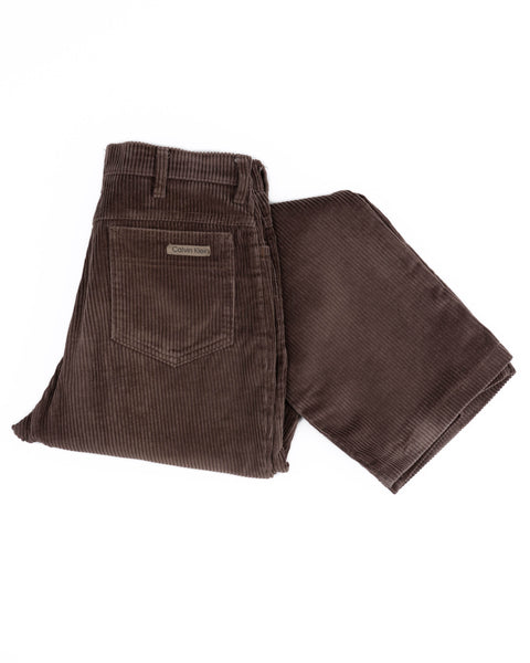 90’s Calvin Klein Corduroy Pants - 30” x 29”