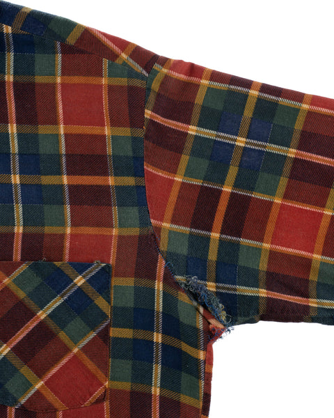 70's Plaid Shirt - Medium