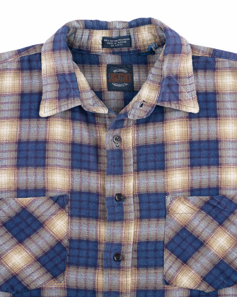 90's Soft Plaid Flannel - Large
