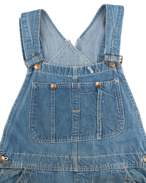 60’s Denim Overalls - 34” x 25”