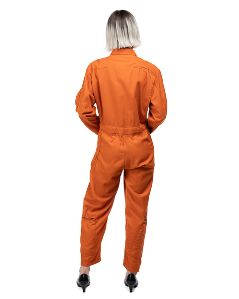 1960s Orange Flight Suit