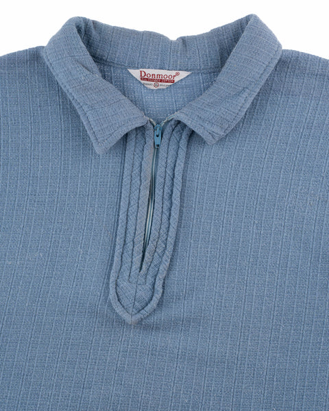 60's Zip Polo Shirt - XS