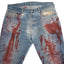80's Ink Splatter Levi's Redline 501 Denim - 36" x 30"