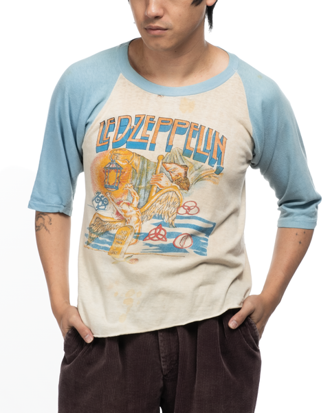 1970s Led Zeppelin Raglan Tee