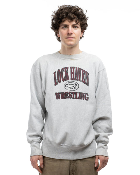 90’s Lock Haven Weave Sweat - Large