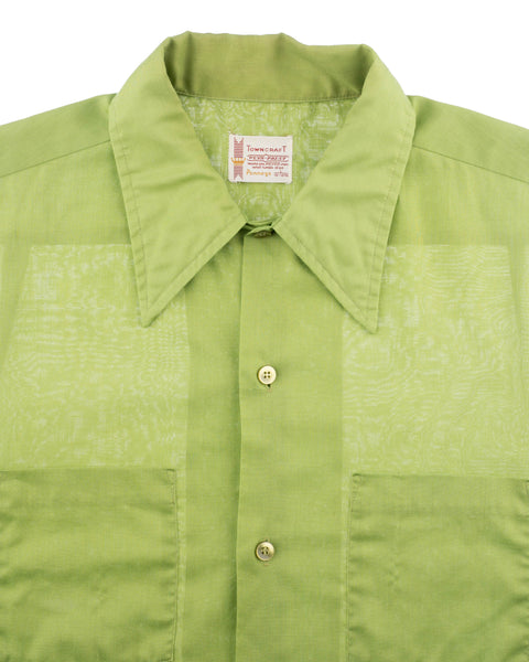 60's Penney's Button-Up Shirt - Large