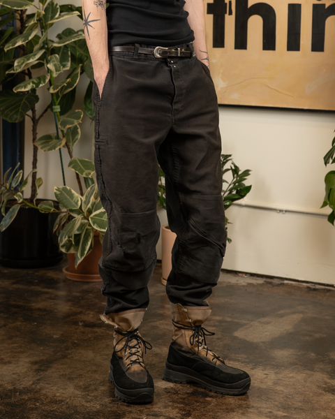 1950s French Moleskin Work Pants
