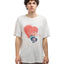 80's Adidas Trefoil Foot Race Tee - Large