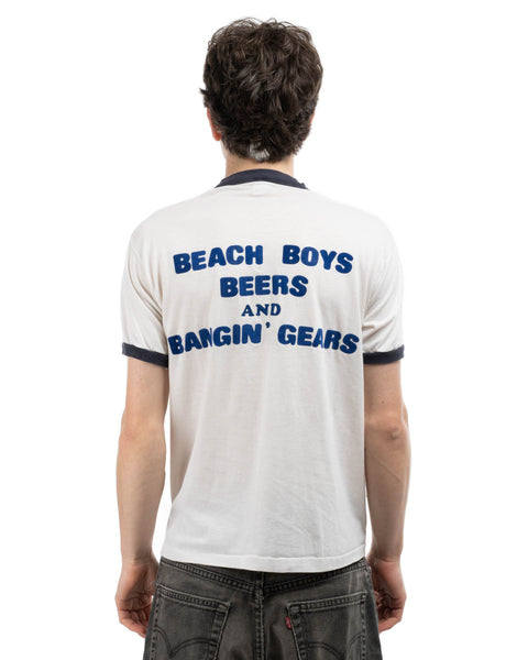 70's Bangin Gears Ringer Tee - Medium