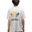 80's Adidas Trefoil Foot Race Tee - Large