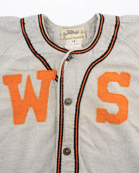 40's Wool Baseball Jersey - XS